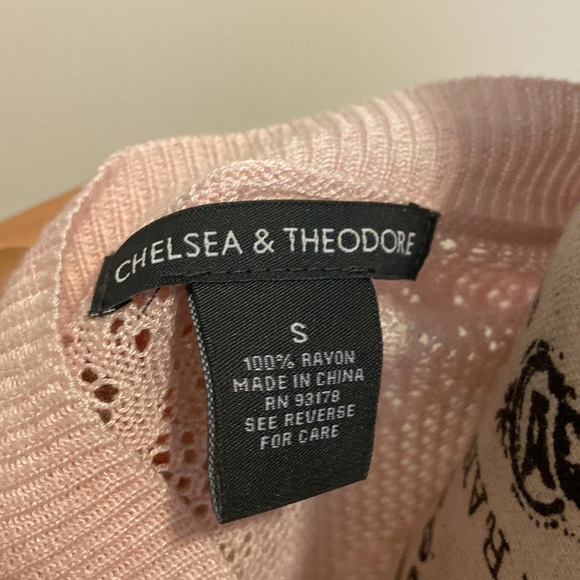 Chelsea & Theodore, size s,pink, cardigan - Picture 3 of 3